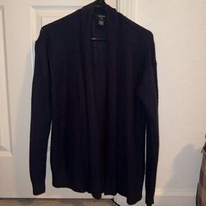 VERVE AMI DEEP BLUE CARDIGAN SWEATER
